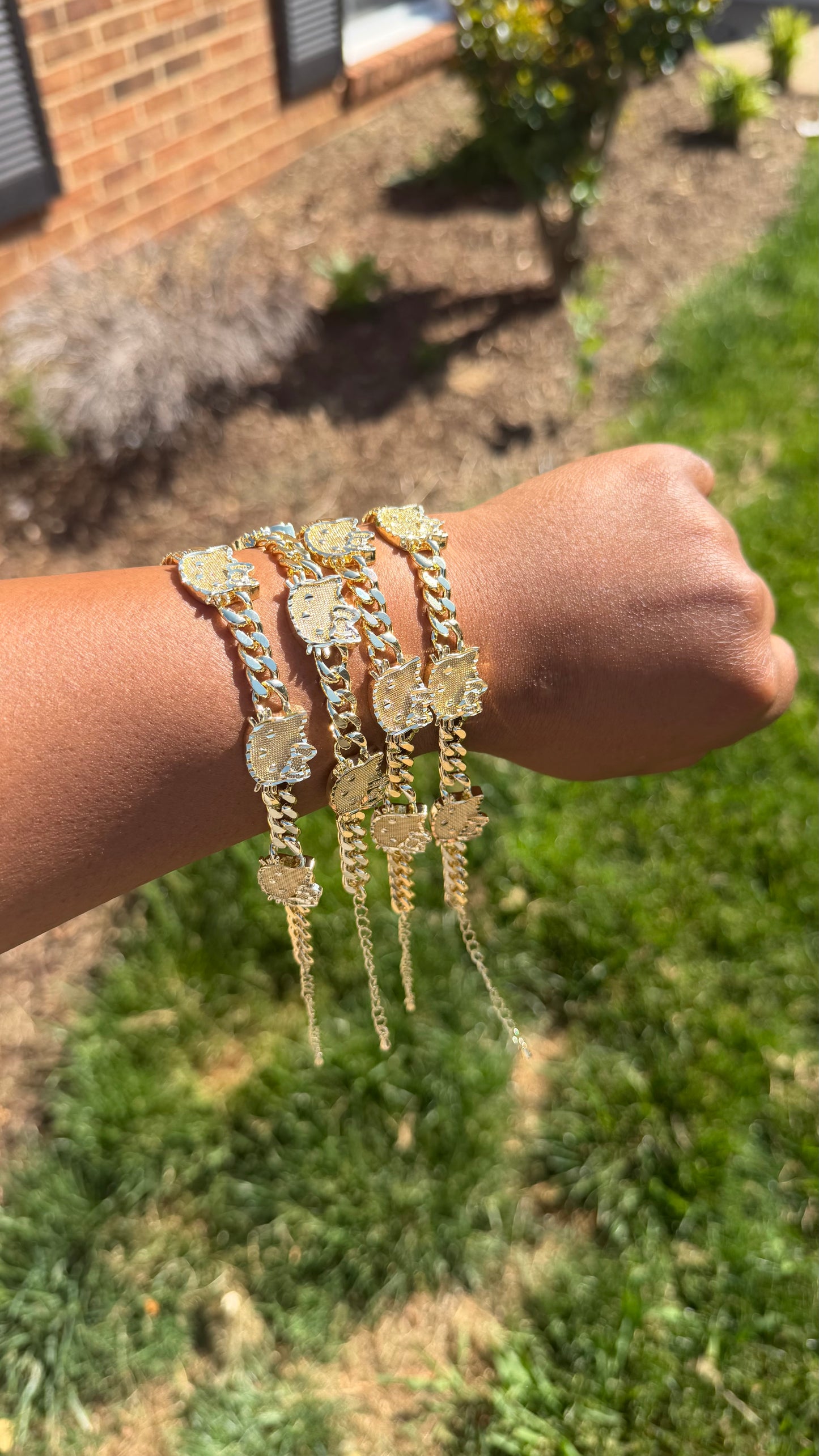 FlexiLuxe 3- Face Hk Bracelet or Anklet