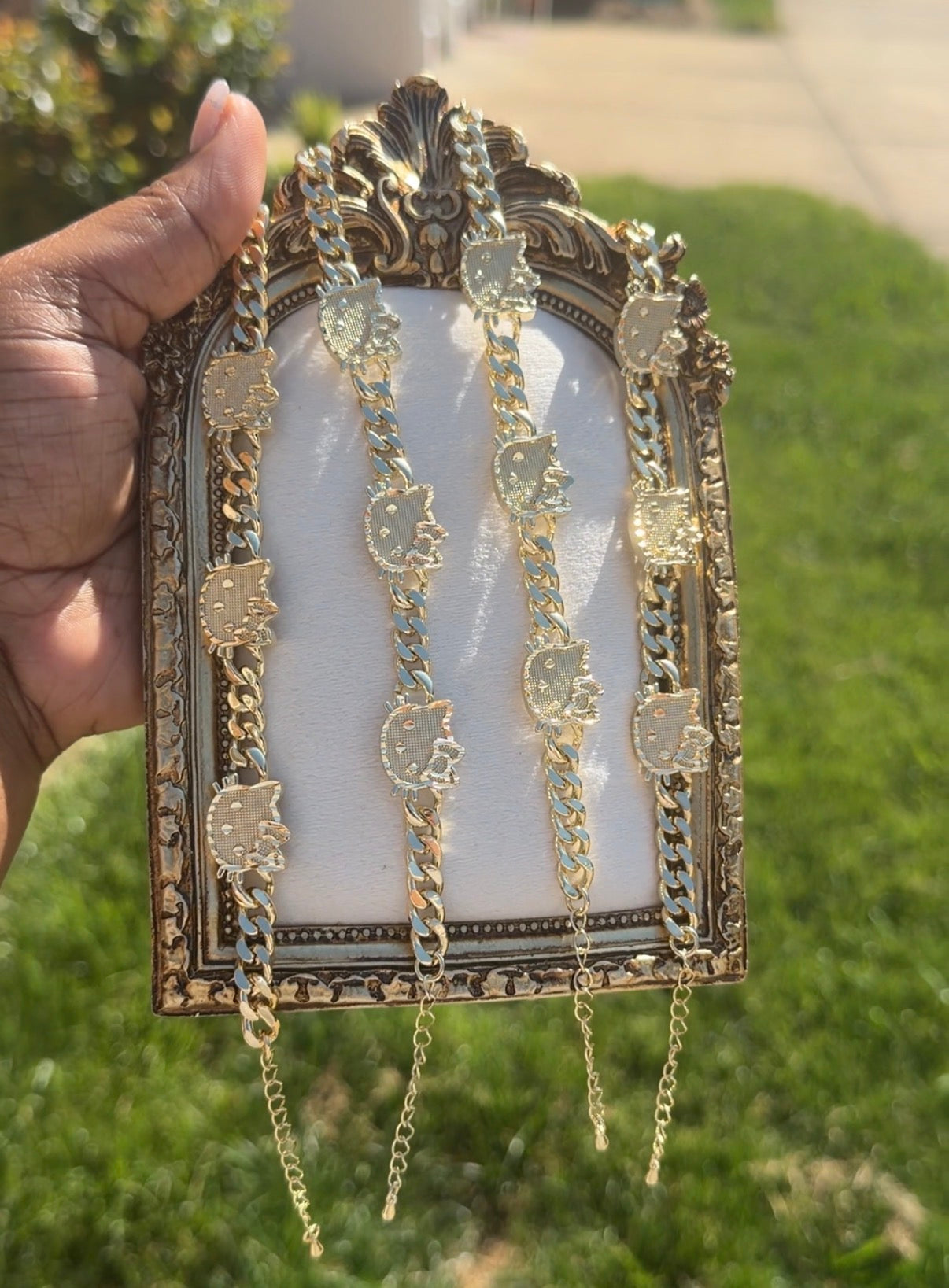 FlexiLuxe 3- Face Hk Bracelet or Anklet