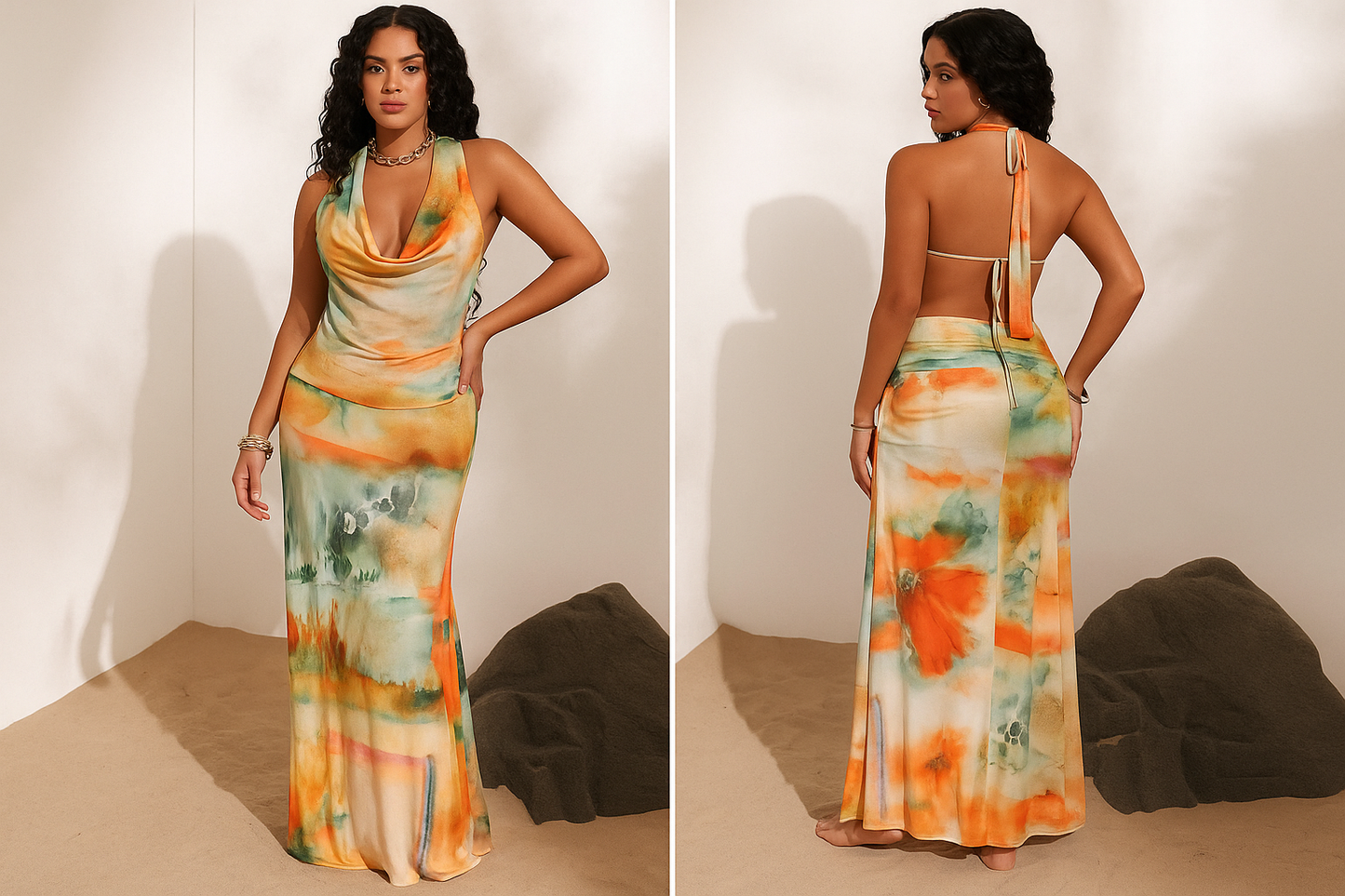 Sunset Mirage Dress