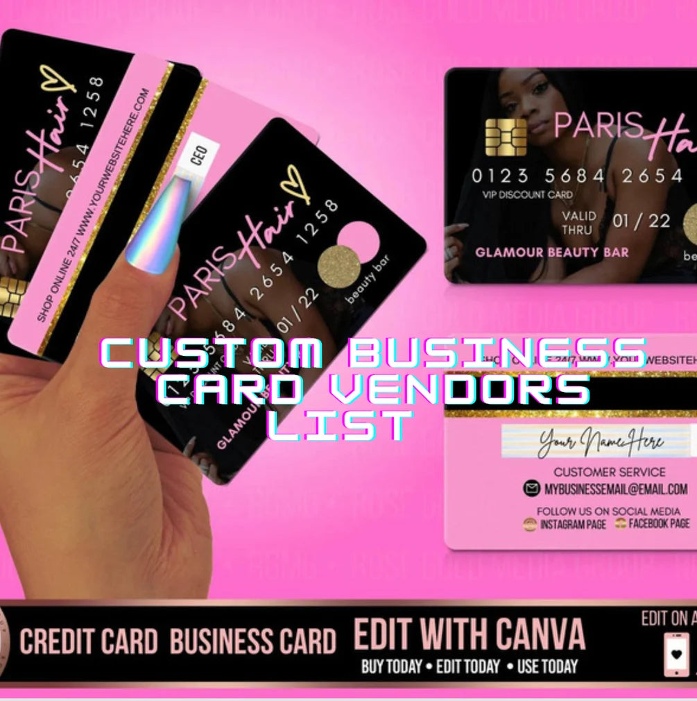Custom Business Cards Vendors